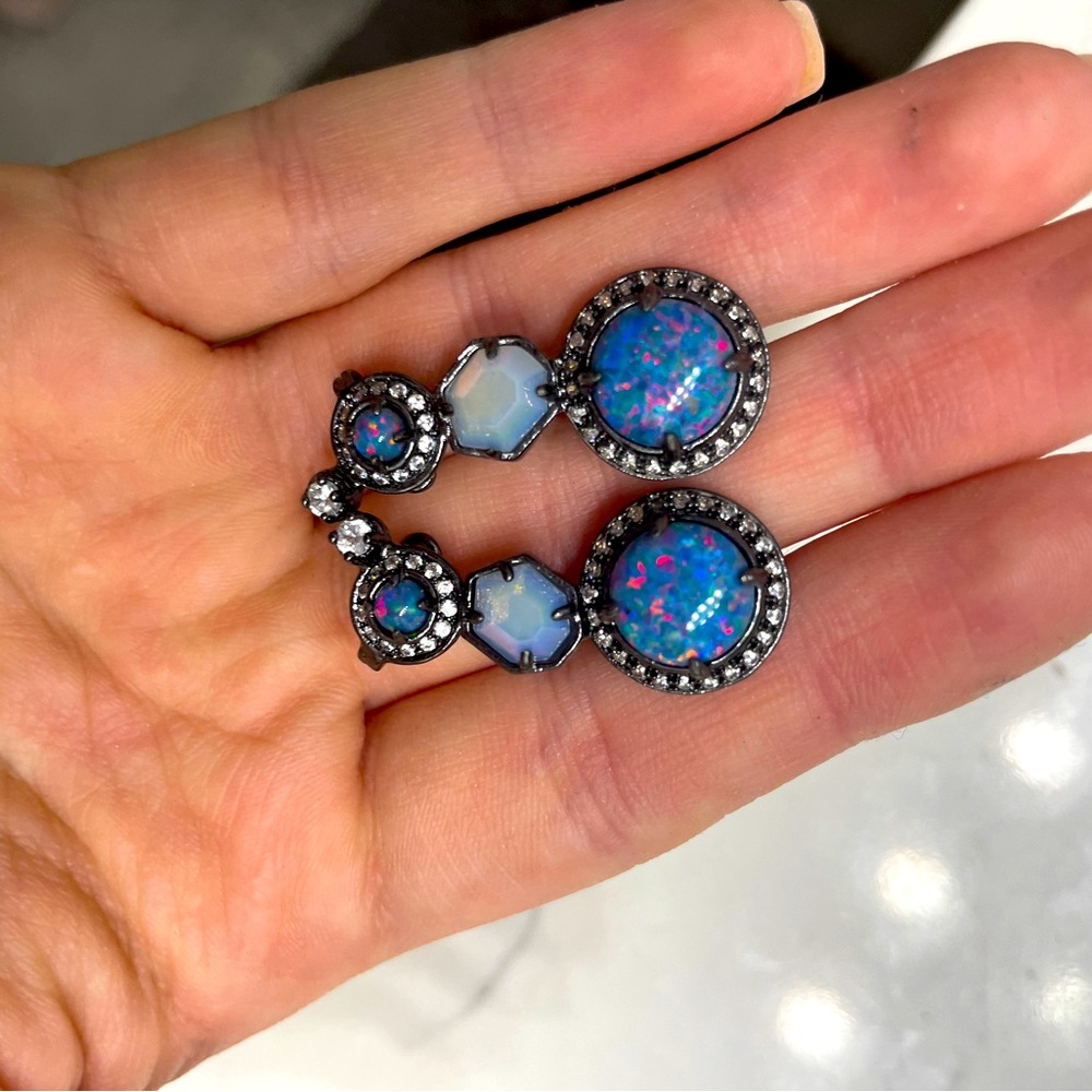 Opal Kendra Scott ear climbers🌈